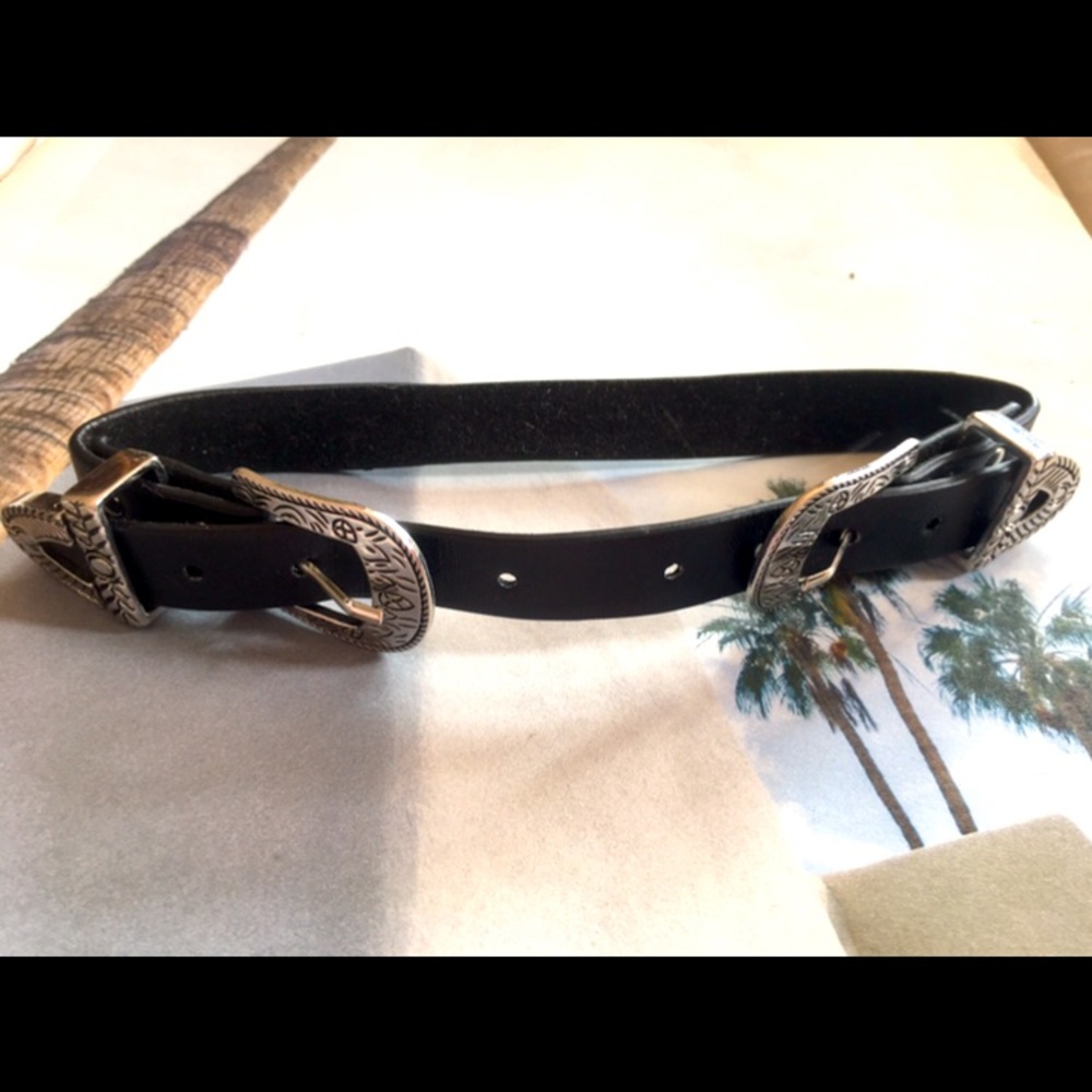 Western Belt Buckle Choker